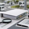 自動運転IPOの公式資料とリスク確認を行う投資家向け調査デスクのイメージ