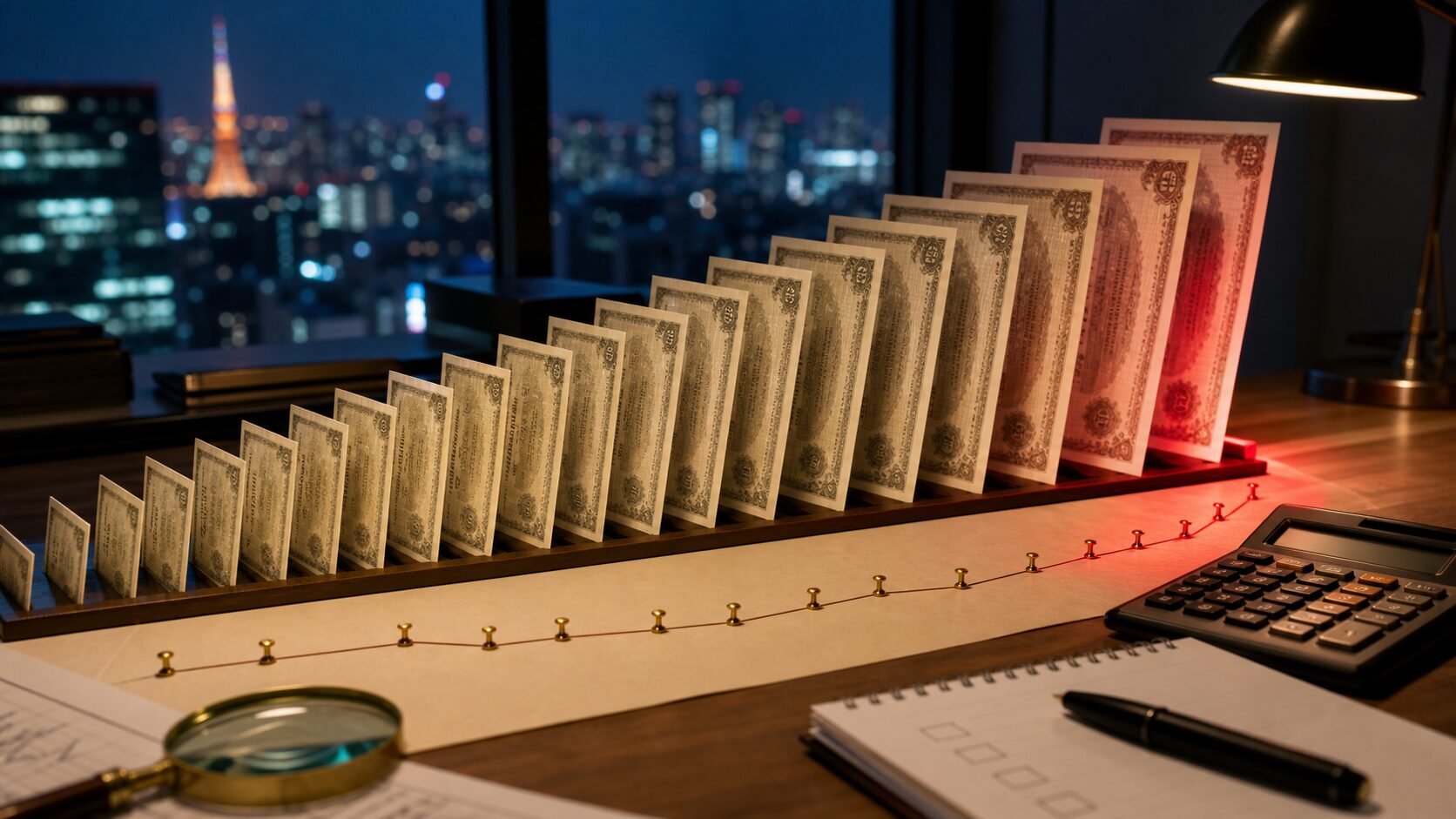 超長期国債ETFの期間リスクを債券ラダーと金利カーブで確認するイメージ