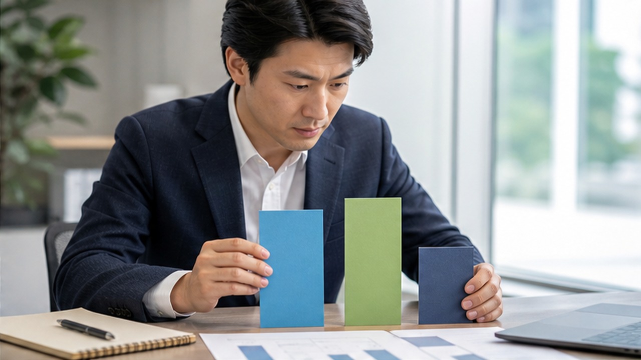 価格と上限と約定数量を分けて比較する金融資料のイメージ