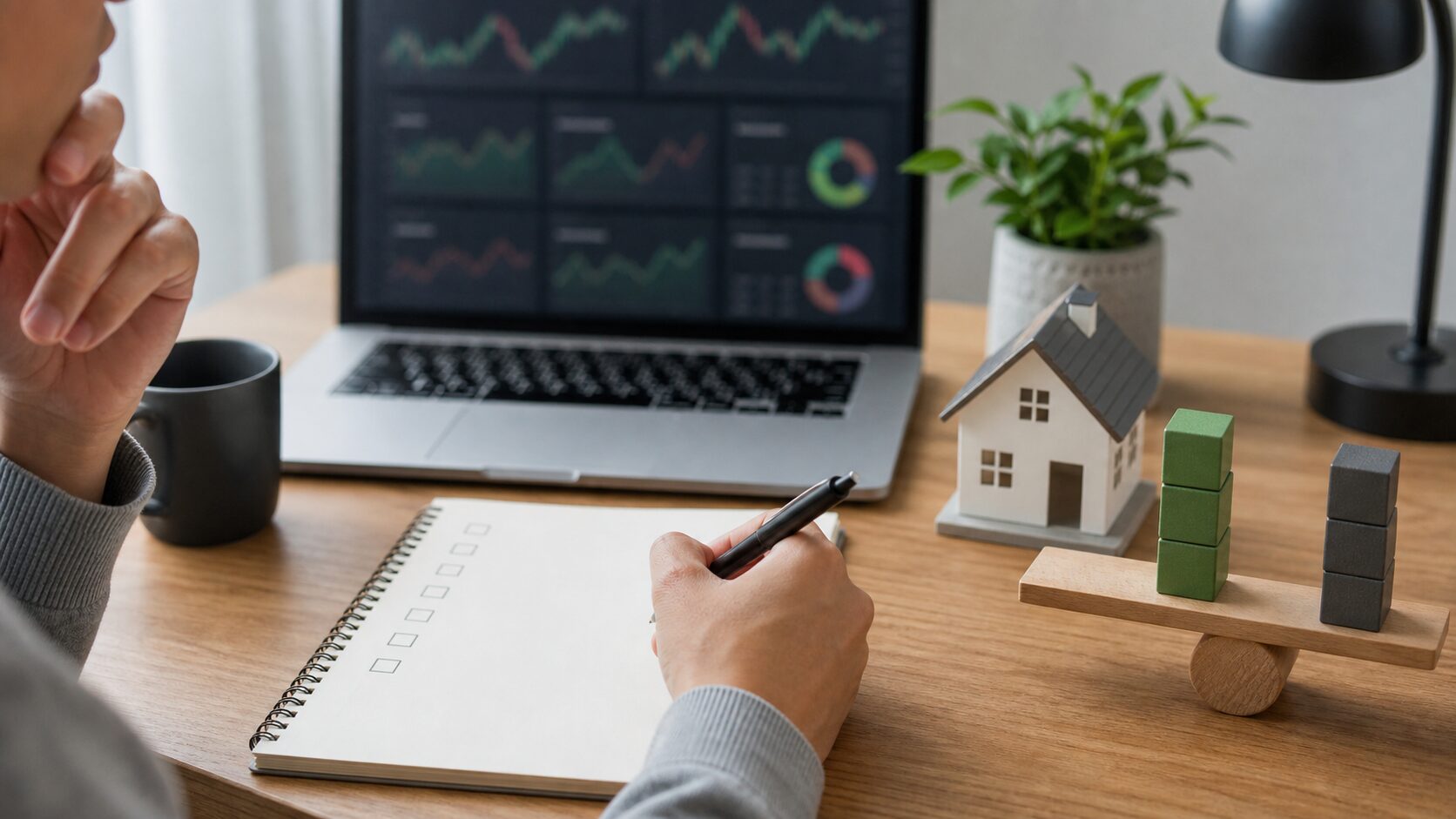REIT ETFをポートフォリオに入れる前のチェックリストを確認するイメージ
