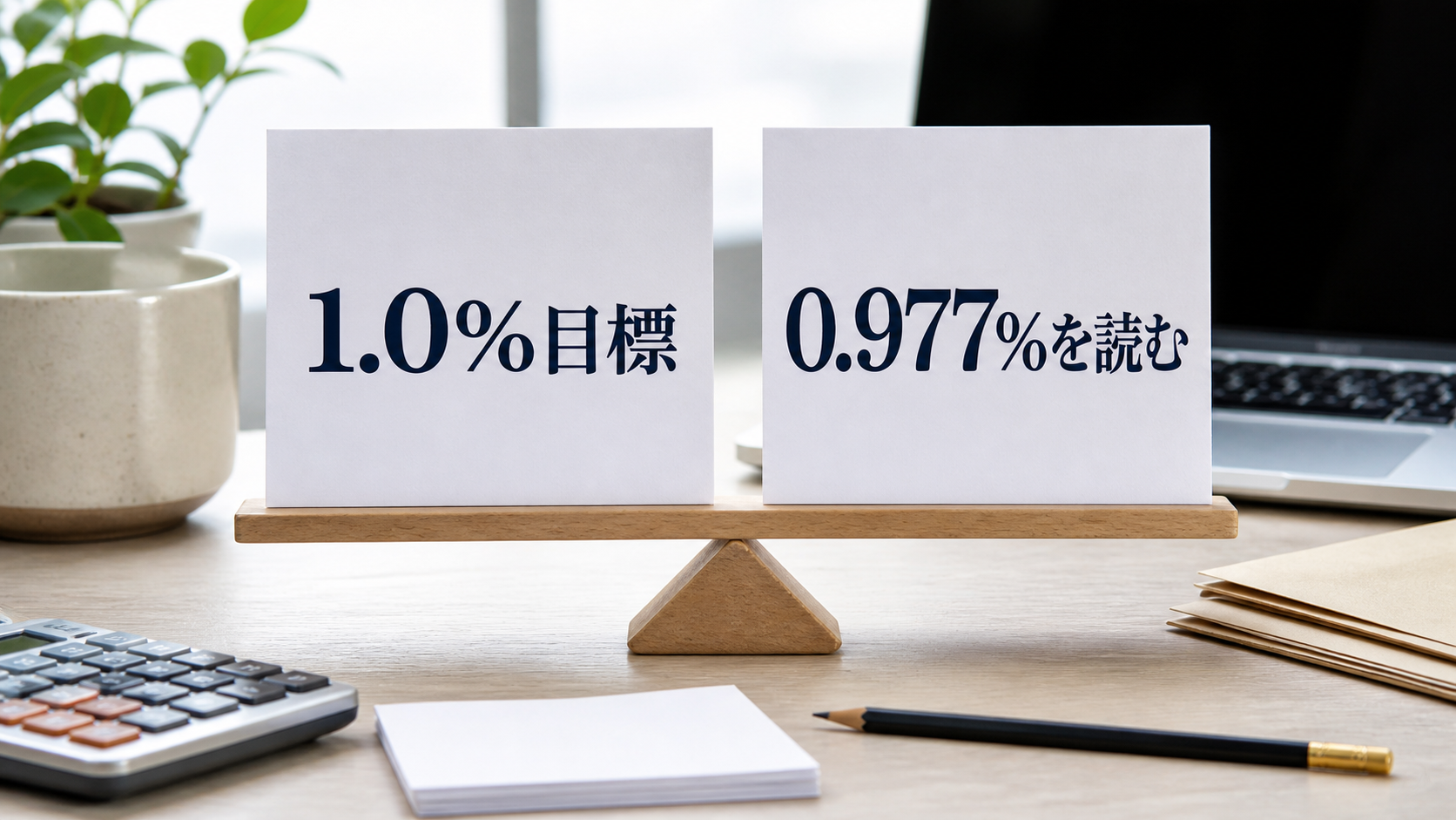政策金利1.0%なのに0.977%なのはなぜか。日銀コールレートを3層で読む