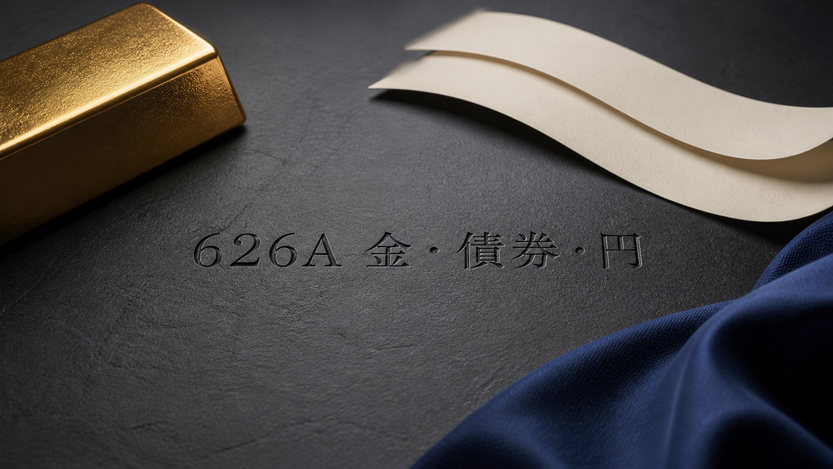 626Aは金ETFのつもりで持つと何を取り違える？米国債・円換算を重ねた3層