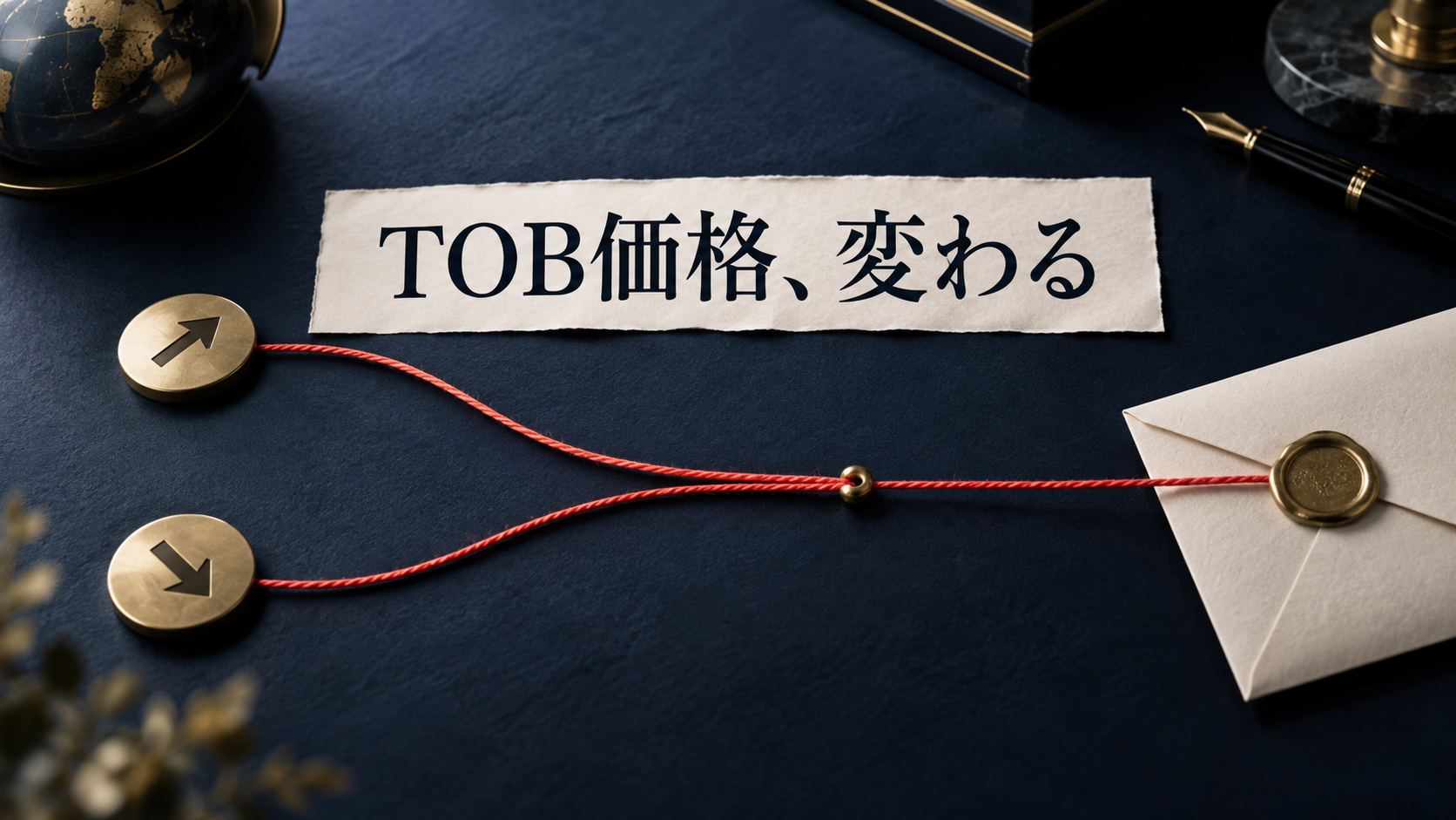2,270円・10月5日に変わったJPMC TOB。応募下限と不応募合意を一つの式でほどく